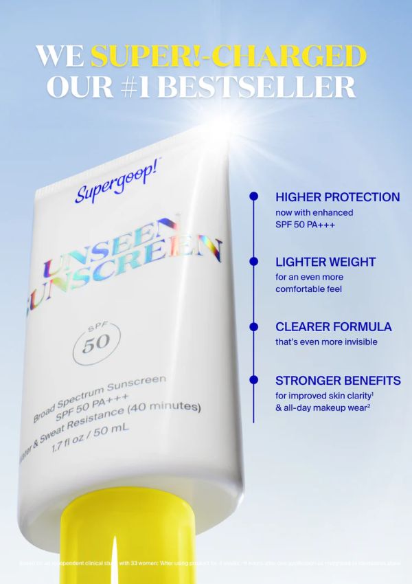 Unseen Sunscreen - SPF 50 - 1.7 Fl. Oz.