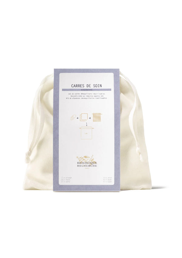 Carres De Soin - Reusable Make-up Removing Squares Set